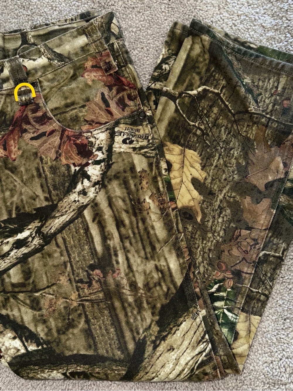 Mossy Oak Realtree Camo Hunting Pants - Green Brown Tan 34/30